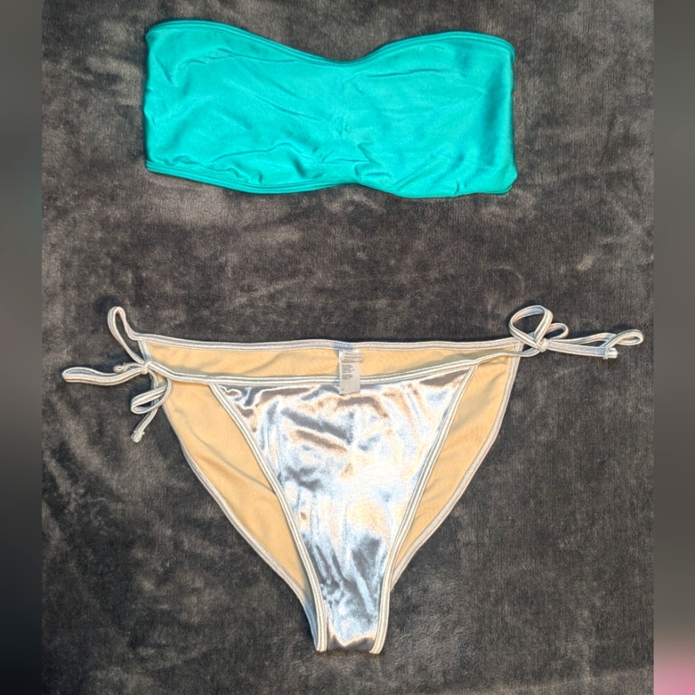 American Apparel Monochrome Swim Set Large